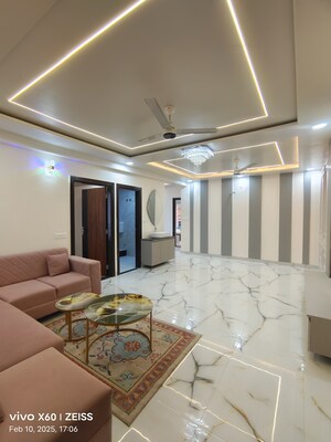 Living Room in 4 BHK Apartment at Mansarovar – for Sale