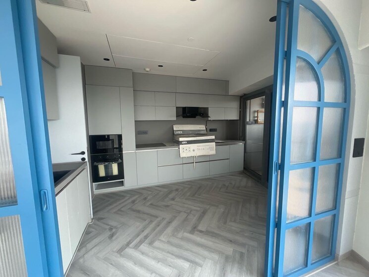 Kitchen, lodha-the-world-towers-world-one-tier-2 3 Bedroom 1712 Sq.Ft. Apartment In Worli Mumbai 8518117