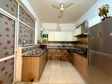 Kitchen in 3 BHK Apartment at Sushma Crescent, Dhakoli Village – for Sale