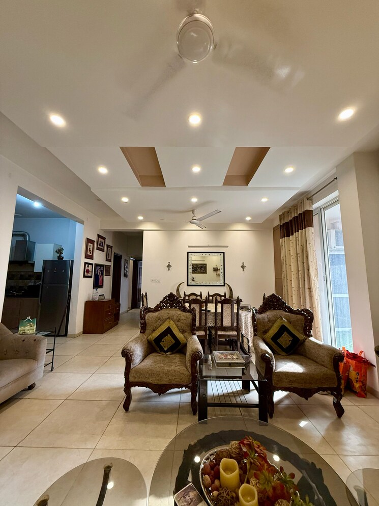 Living Room, sushma-crescent 3 Bedroom 1660 Sq.Ft. Apartment In Dhakoli Zirakpur 8518133