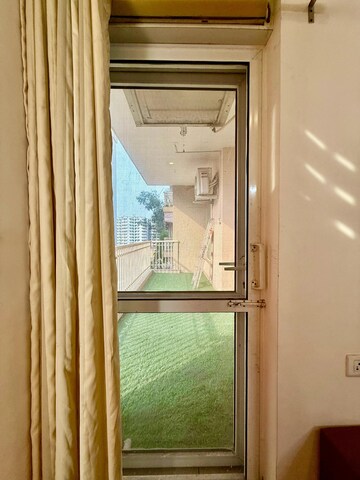 Balcony in 3 BHK Apartment at Sushma Crescent, Dhakoli Village – for Sale