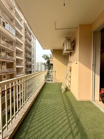 Balcony in 3 BHK Apartment at Sushma Crescent, Dhakoli Village – for Sale
