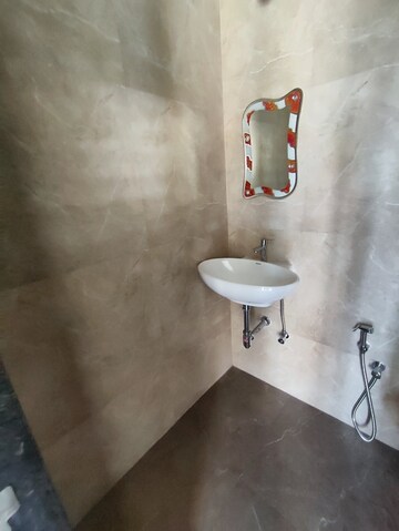 Attached Bathroom in 1 BHK Apartment at Mahavir Kalpavruksha, Ghodbunder Road – for Rent