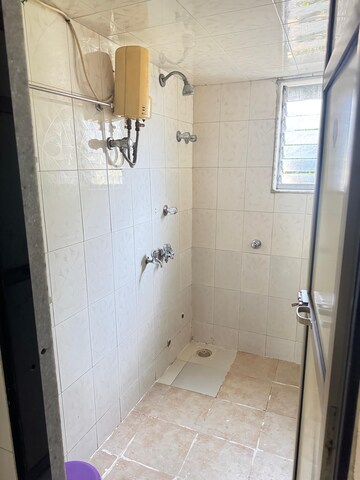 Attached Bathroom in 2 BHK Apartment at Green View Goregaon, Goregaon East – for Rent