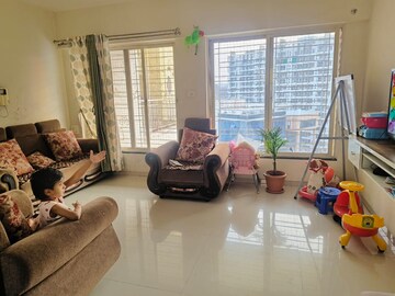Living Room in 2.5 BHK Apartment at Lohia Jain Megh Malhar Raga, Bavdhan – for Rent
