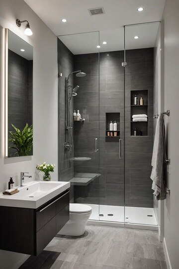 Bathroom in 5 BHK Independent House at Turner Road – for Sale