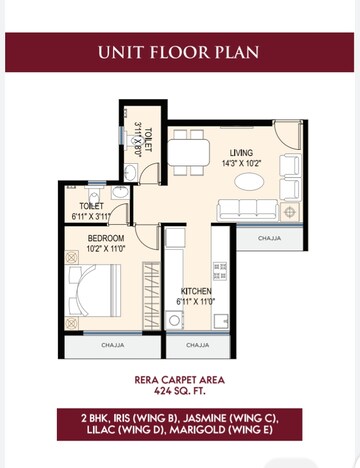 Master Plan in 3 BHK Apartment at Mahaavir Exotique, Kharghar – for Sale