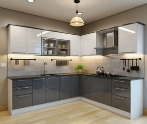 Kitchen in 4 BHK Independent House at East Canal Road – for Sale