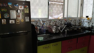 Kitchen in 2 BHK Apartment at Chandrakant Society, Charai – for Sale