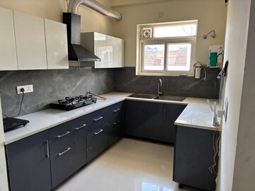 Kitchen in 3 BHK Builder Floor at Skylar Homes, Patiala Road – for Rent