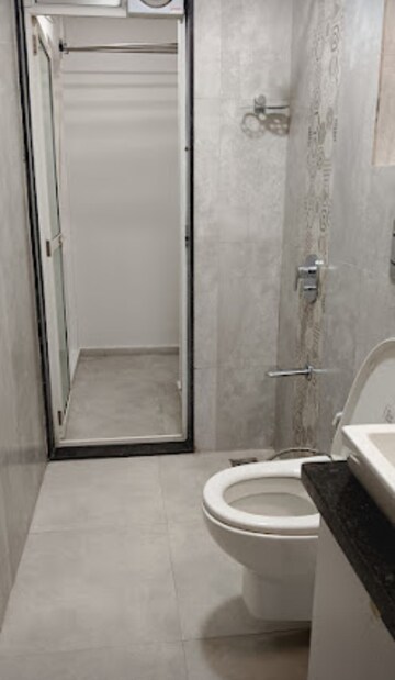 Bathroom in 2 BHK Apartment at Velentine Tower, Goregaon East – for Rent