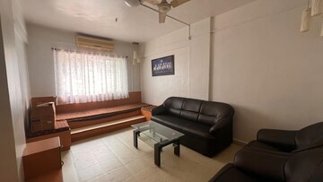 Living Room in 1 BHK Apartment at Aundh – for Rent