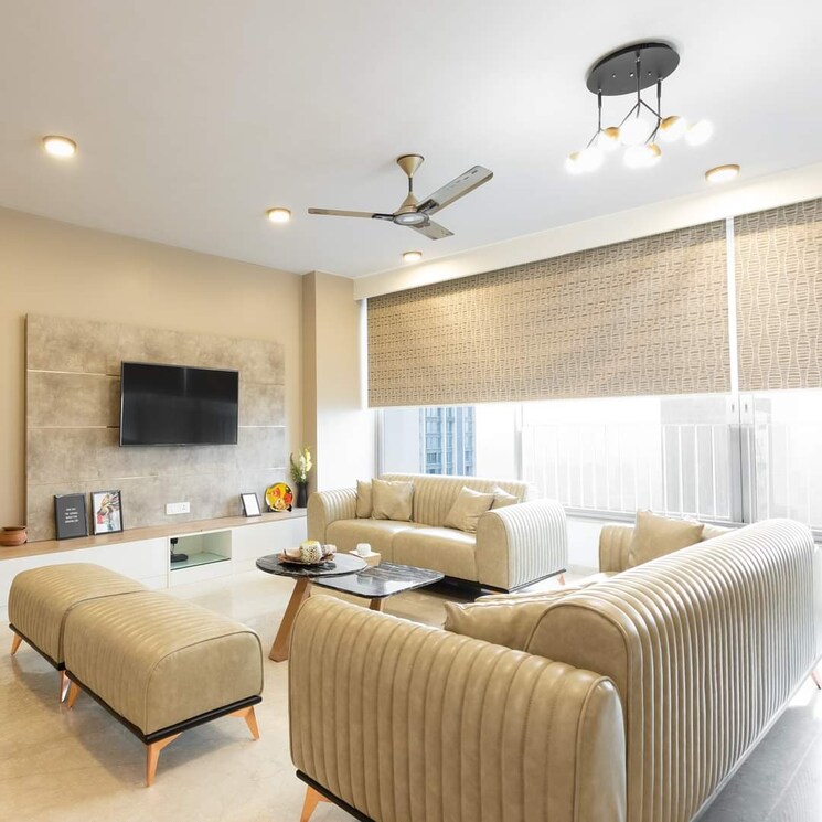 Living Room, gem-nakshatra 2.5 Bedroom 1485 Sq.Ft. Apartment In Kokapet Hyderabad 8518491