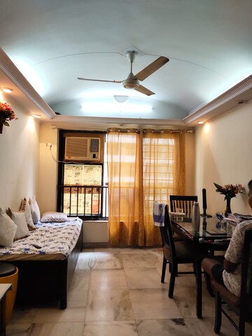 Living Room in 1 BHK Apartment at K Raheja Vihar, Powai – for Rent