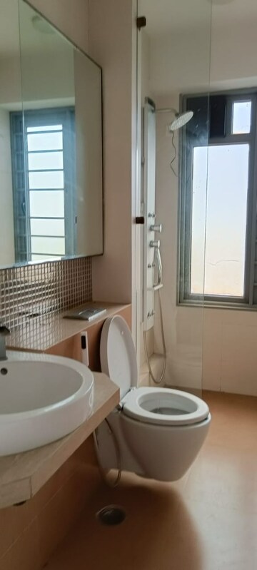 Bathroom in 4 BHK Apartment at Radius Imperial Heights, Goregaon West – for Sale
