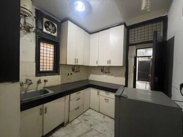 Kitchen in 1 BHK Builder Floor at Malviya Nagar – for Rent
