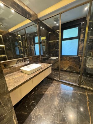 Bathroom in 2 BHK Builder Floor at Vasant Vihar – for Sale