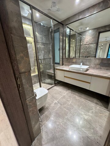 Bathroom in 2 BHK Builder Floor at Vasant Vihar – for Sale