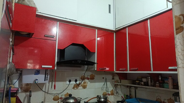 Kitchen, vaishali sector 6 1 Bedroom 570 Sq.Ft. Builder Floor In Vaishali Sector 6 Ghaziabad 8518630