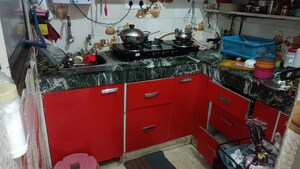 Kitchen in 1 BHK Builder Floor at Vaishali Sector 6 – for Sale