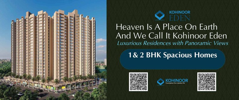 Exterior View, kohinoor-eden 1 Bedroom 602 Sq.Ft. Apartment In Kalyan East Thane 8518662