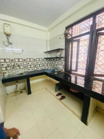Kitchen in 2 BHK Builder Floor at Arjun Nagar – for Rent