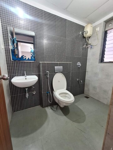 Bathroom in 1 BHK Apartment at Lodha Palava City Lakeshore Greens, Dombivli East – for Rent