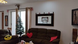 Living Room in 2 BHK Apartment at Marvel Fria, Wagholi – for Sale