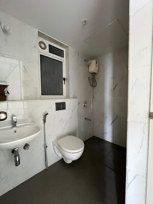 Bathroom in 1 BHK Apartment at Lodha Palava Downtown, Dombivli East – for Sale
