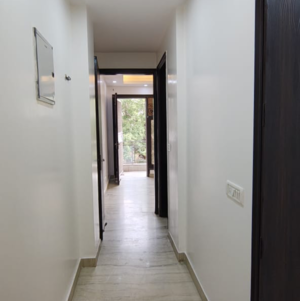 Building Lobby in 2 BHK Builder Floor at Malviya Nagar – for Sale