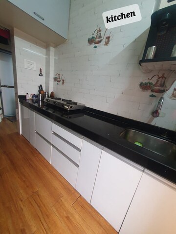 Kitchen in 1 BHK Apartment at Vighnaharta CHS Khanda Colony, Khanda Colony – for Rent