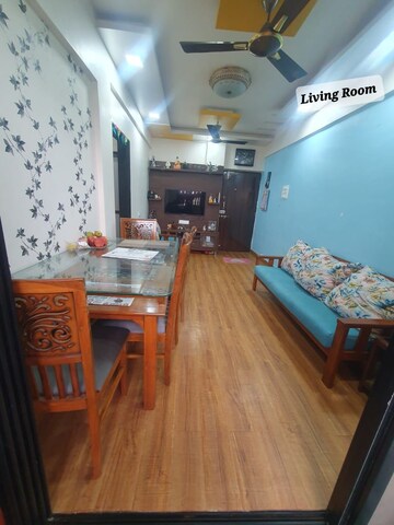 Living Room in 1 BHK Apartment at Vighnaharta CHS Khanda Colony, Khanda Colony – for Rent