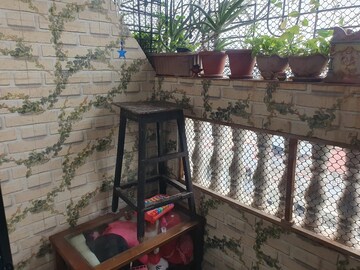 Balcony in 1 BHK Apartment at Vighnaharta CHS Khanda Colony, Khanda Colony – for Rent