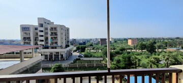 Balcony in 3 BHK Apartment at Javin Raj Empire, Raj Nagar Extension – for Rent