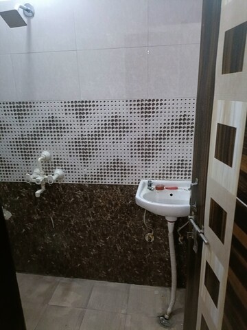 Bathroom in 3 BHK Builder Floor at Rajendra Nagar – for Rent