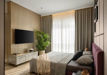 Bedroom in 3 BHK Apartment at Narang Vivenda, Malad West – for Sale
