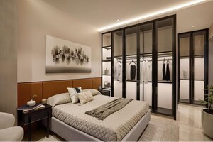 Bedroom in 3 BHK Apartment at Narang Vivenda, Malad West – for Sale
