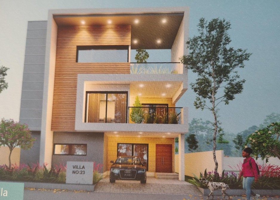 Resale 4 Bedroom 3741 Sq.Ft. Villa in Cyber Orange County, Tukkuguda ...