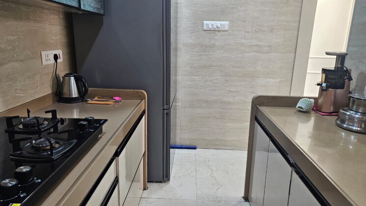 Kitchen, dosti-west-county 2 Bedroom 640 Sq.Ft. Apartment In Balkum Pada Thane 8519328