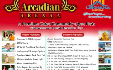 Plot For Sale in Sri Arcadian Arena, Maheshwaram