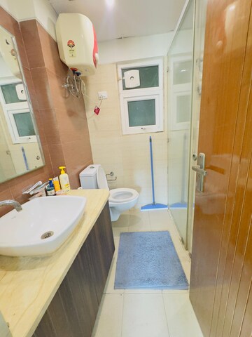 Attached Bathroom in 3 BHK Apartment at Mahagun Moderne, Sector 78 – for Rent