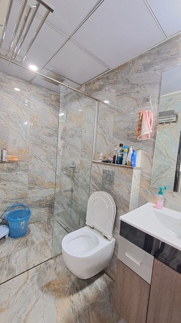 Attached Bathroom in 2 BHK Apartment at Lohia Odela, Bavdhan – for Rent