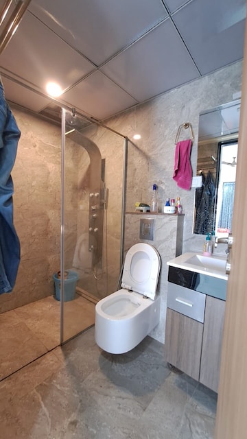 Attached Bathroom in 2 BHK Apartment at Lohia Odela, Bavdhan – for Rent