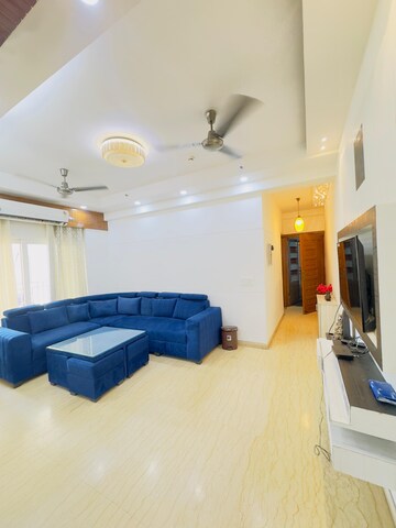 Living Room in 3 BHK Apartment at Mahagun Moderne, Sector 78 – for Rent