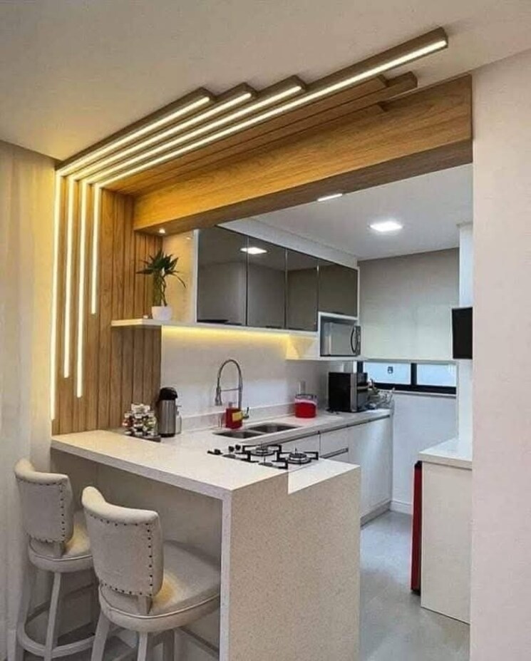 Kitchen, mahavir enclave 1 3 Bedroom 1000 Sq.Ft. Builder Floor In Mahavir Enclave 1 Delhi 8519645