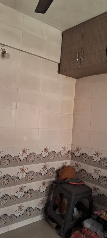 Bathroom in 1 BHK Apartment at Shivam CHS Kopar Khairane, Kopar Khairane – for Rent