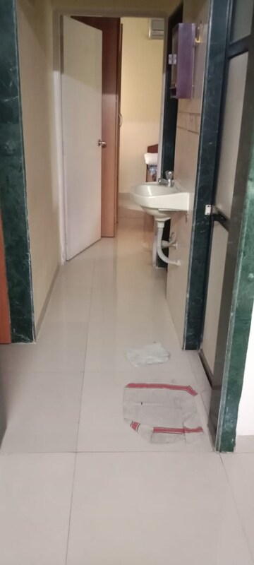 Bathroom in 1 BHK Apartment at Radhika CHS Kopar Khairane, Kopar Khairane – for Rent