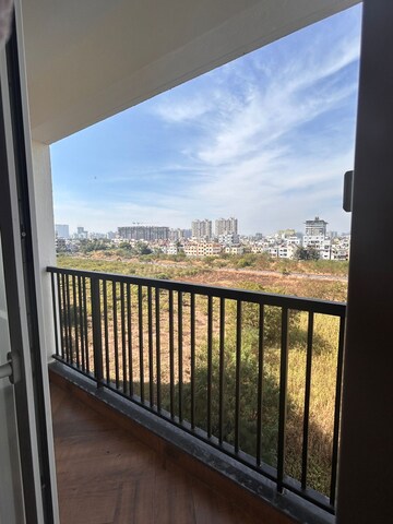 Balcony in 2 BHK Apartment at Unique K City, Keshav Nagar – for Rent