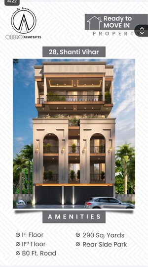 4 BHK Builder Floor For Sale in Shanti Vihar