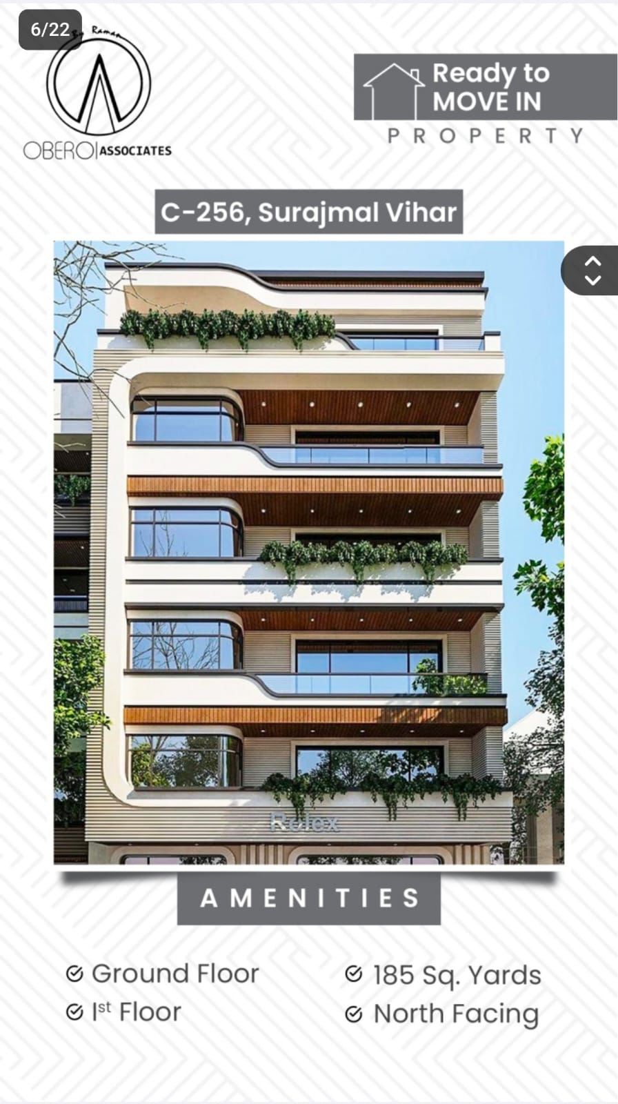 3 BHK + Pooja Room Builder Floor For Sale in Surajmal  Vihar